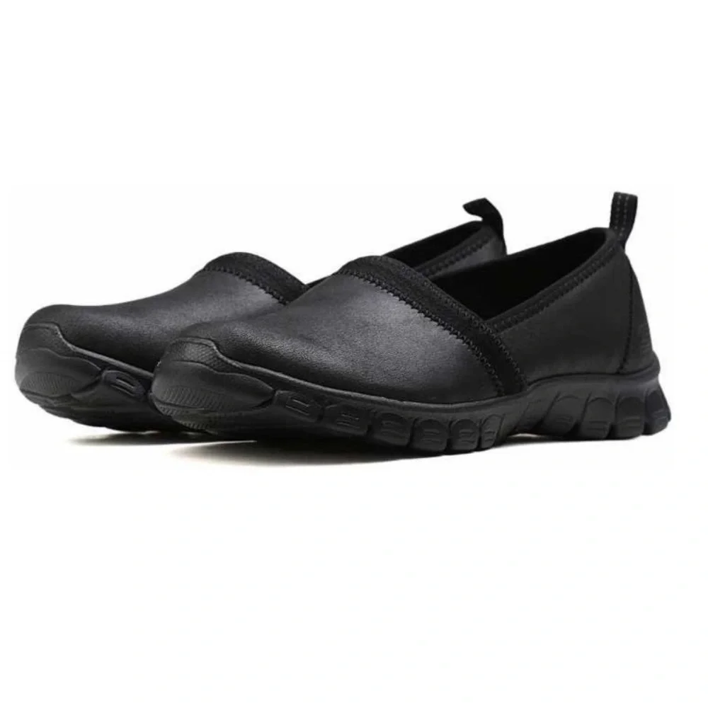 SKECHERS BLACK CASUAL WALKING SNEAKER